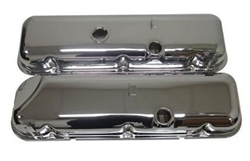 1966 - 1972 Valve Covers, Big Block, Taller Cheater Style with Slant