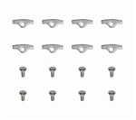 1964 - 1972 Valve Covers Retainer and Bolts Set, Small Block