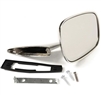 1970 - 1972 Chevelle Chrome Door Mirror, Non-Remote LH or RH, Each