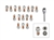 Mr Gasket Stainless Steel Headlock Locking Header Bolts, 16 Piece Set