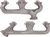1969 - 1972 Chevelle or Nova Small Block Exhaust Manifolds Without Smog Holes, Pair