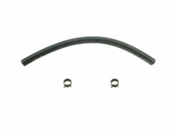 1964 - 1972 Gas Hose for 3/8 Inch Hard Line to Engine Fuel Pump, 2 Clamps Included