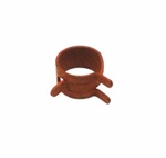 Fuel Hose Pinch Squeeze Clamp for 1/4" Gas Return Line, Correct Red Enamel