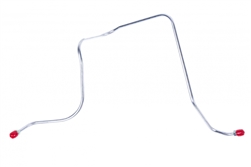 1967 - 1969 Chevelle Fuel Line Pump To Carburetor Line, 230 6 Cylinder, Choose Original Material or Stainless Steel
