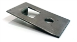 1968 - 1972 Nova Rear Frame Rail Fuel Gas Line Retainer Support Bracket, Straight