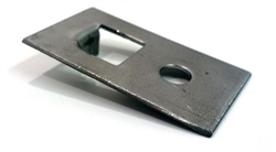 1968 - 1972 Nova Rear Frame Rail Fuel Gas Line Retainer Support Bracket, Straight