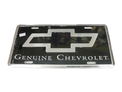 License Plate, Genuine Chevrolet