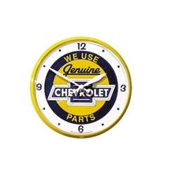 Wall Clock, GENUINE CHEVROLET PARTS CLOCK