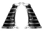 1966 Chevelle Outer Grille Extentions, Pair