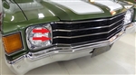 1972 Chevelle Grille Chrome Trim Molding, Center