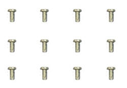1964 - 1970 Chevelle Headlamp Retaining Ring Screws, Pack of 12