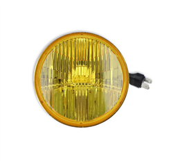 1966 - 1970 Chevelle 5.75â€ Holley RetroBright LED Headlight Headlamp, Yellow Lens 5700K Bulb