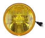 7â€ Holley RetroBright LED Headlight Headlamp, Yellow Lens 5700K Bulb, Each