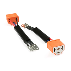 Holley RetroBright Wiring Harness Adapter - H4 Non-Standard Plug - Pin-Out Swap