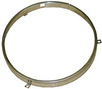 1962 - 1975 Nova Headlight Assembly Retainer Ring, Stainless 1 Inch Wide