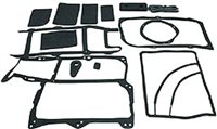 1964 - 1967 Chevelle Heater Box Seal Kit For Cars With Air Conditioning
