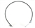 1966 - 1967 Chevelle Heater Control Cable, Without Air Conditioning, Fan Flow