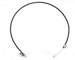 1966 - 1967 Chevelle Heater Control Cable, Without Air Conditioning, Defroster