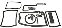 1968 - 1972 Chevelle Heater Box Firewall Seal Kit with Air Conditioning