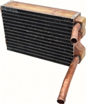 1969 - 1974 Nova Heater Core, Small Block with Air Conditioning, Copper / Brass