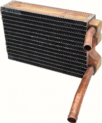 1969 - 1974 Nova Heater Core, Small Block with Air Conditioning, Copper / Brass