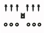 1966 - 1967 Chevelle Heater Control Cable Mount Set