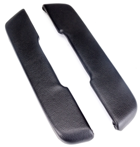 1968 - 1969 Premium Quality Vinyl Wrapped Black Chevelle Door Panel Arm Rest Pads, Sold in a Matching Pair Only
