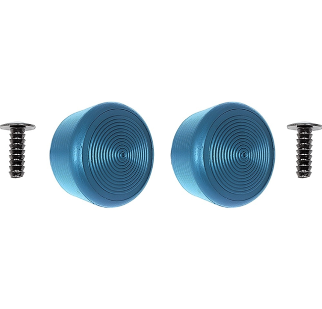 Image of the new Chevelle and Nova Replacement RED Window Crank Knobs, Pair