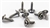 1966 - 1972 Chevelle Original Style Lower Door Panel Screws Set, 8 Pieces