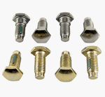 1968 - 1972 Nova Seat Belt Anchor Bolt Set for Cars without Shoulder Belts, 8 Pieces