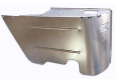 1964 - 1967 Chevelle Rear Lower Convertible Arm Rest Ashtray Metal Panel, LH Driver Side
