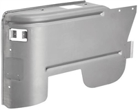 Image of the new 1968 - 1972 Chevelle Rear Lower Convertible Arm Rest Ashtray Metal Side Panel