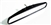 Chevelle and Nova Custom Interior Rear View Mirror, Black 10 Inch