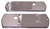 1968 Chevelle Chrome Arm Rest Base Trim Plates, Pair