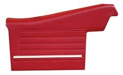 1968 Chevelle Rear Side Panels, Assembled, Convertible, Pair