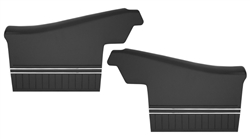 1971 - 1972 Chevelle Rear Side Panels, Assembled, Convertible, Pair