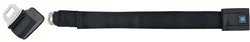 1968 - 1972 Left Hand Front Standard Seat Belt with Blue and Silver Starburst Push Button