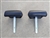 1968 - 1972 BENCH SEAT Headrest Assemblies, Pair GM Used