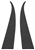 1966 (Early Production) Chevelle Headliner Sail Panel Boards, (Not Covered), Two Door Hardtop, Pair