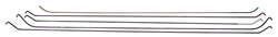 1968 - 1972 Chevelle Headliner Bow Rods Set, 5 Pieces
