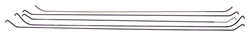 1968 - 1972 Chevelle Headliner Bow Rods Set, 5 Pieces
