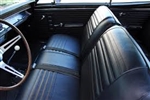 1967 Chevelle Interior Kit, Convertible Black with Front Bench Seat Set