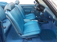 1970 Chevelle Interior Kit, 2 Door Hardtop Coupe, Stage 1, Black