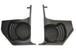 1964 - 1966 Chevelle Kick Panels with 80 watt 6-1/2" Coaxial Speakers for Non Factory Air Models, Pair