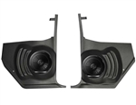 1964 - 1966 Chevelle Kick Panels with 80 watt 6-1/2" Coaxial Speakers for Non Factory Air Models, Pair