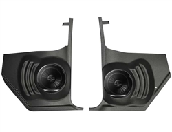 1964 - 1966 Chevelle Kick Panels with 80 watt 6-1/2" Coaxial Speakers for Non Factory Air Models, Pair