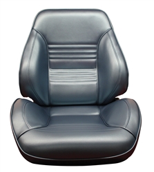 1967 Chevelle Pro Touring II Reclining Front Bucket Seat Assemblies, Procar Standard Interior Pattern, PAIR