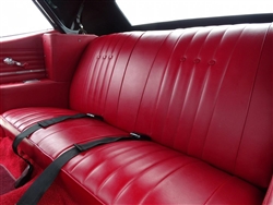 1968 Chevelle Rear Seat Covers, Convertible