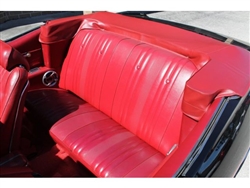 1969 Chevelle Rear Seat Covers, Convertible