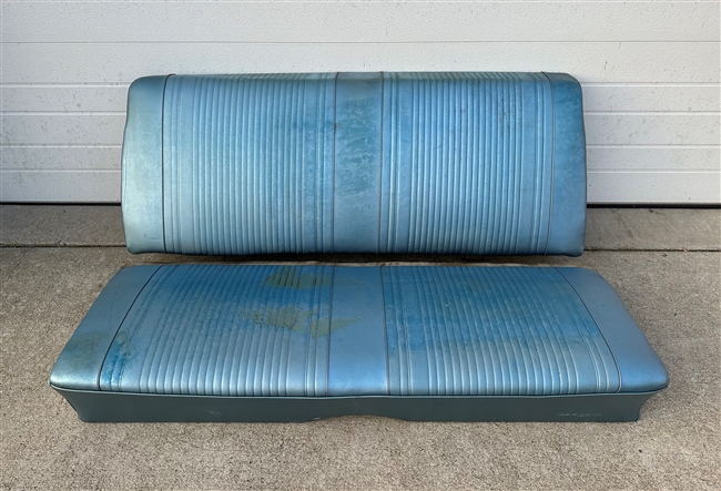 1964 - 1967 Chevelle Rear Seat, 2 Door Coupe Original GM Used